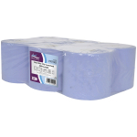 1ply Blue Centrefeed Roll