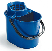 12L Deluxe Mop Bucket - Blue