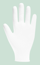 Latex Clear Powder Free Gloves - Small