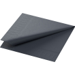Duni 24/3ply Black Napkin box2000