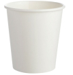 7oz Single Wall White Paper Hot Cup (Squat)