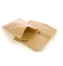 10 x 10inch / 25 x 25cm Brown Kraft Paper Bags