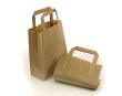 8.5 x 13 x 10" Midi Brown Kraft Carrier Bags