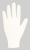 Latex Clear Powdered Gloves - Large Latex Clear Powdered Gloves - Large