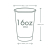 Product Dimensions for 16oz Vegware Cup Product Dimensions for 16oz Vegware Cup