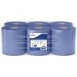 PRISTINE 2PLY PREMIUM BLUE CENTREFEED ROLL X6
