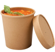 Colpac 16oz Kraft Souper Cup