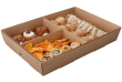 Kraft Platter Base Large 467/447 x 328/308 x 78 mm