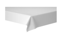 Dunisilk+ 120x120cm Circuits White Table Cover