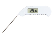 Gourmet thermometer with folding probe (White)