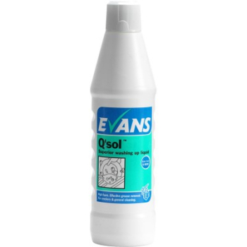 Evans Q'sol Superior Washing Up Liquid (1L)