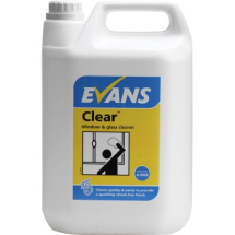Evans Clear Glass & Stainless Steel Cleaner (5L)