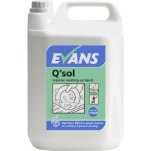 Evans Q'Sol Superior Washing Up Liquid (5L)