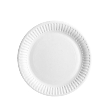 7inch / 18cm Uncoated Snack Paper Plates