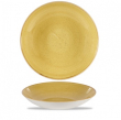Stonecast Mustard Coupe Large Bowl 12"