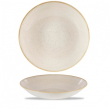 Stonecast Nutmeg Cream Coupe Large Bowl 12"