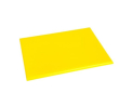GenWare Yellow High Density Chopping Board 18 x 12 x 0.5"