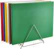 High Density Chopping Board And Rack Set 24 x 18 x 0.75"