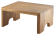Genware Acacia Wood Buffet Riser GN 1/2 15cm (H)