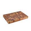 Acacia Wood End Grain Chopping Board 18 x 12 x 1.75"45.5 x 30.5 x 4.5cm