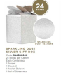 SPARKLING DUST SILVER GIFT BOX BOX OF 24
