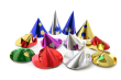 Multi Coloured GALA Party Hats Mid Size pack72