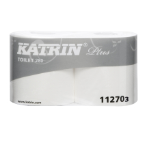 Katrin Plus 280 Toilet Rolls - White