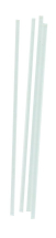 5.5inch / 140mm Plastic Clear Sip Straws