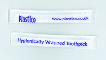 Wrapped Plastic Toothpicks