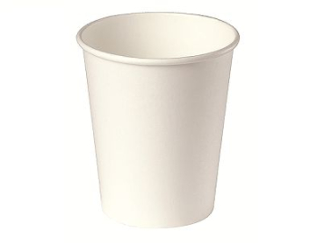 8/9oz Single Wall White Paper Hot Cups