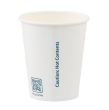 12oz Single Wall White Paper Hot Cups
