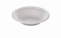 8oz / 20cl Chinet White Molded Fibre Bowls