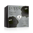40cm 3ply 8 Fold Napkin Black C/S1000