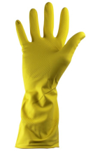 Yellow Rubber Gloves - Medium