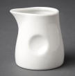 Olympia Whiteware Dimpled Milk Jug - 70ml 2.5oz