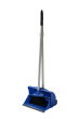 Lobby Dustpan & Brush Set - Blue