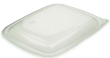 Fastpac Flat Rectangular Single Compartment Lids
