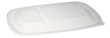 Fastpac Flat Rectangular 2 Compartment Lids