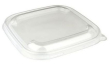 rPET lid for square bowl 17x17cm case300