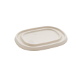 Pulp Lid For Eco Street Oval Bowl 19x15cm