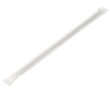 UTOPIA WRAPPED WHITE PAPER STRAW 8" 20CM X250 F90127
